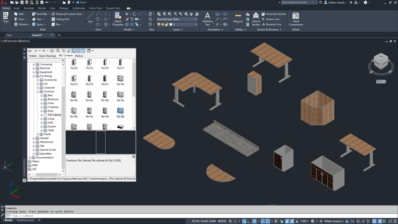 autocad architecture 2024