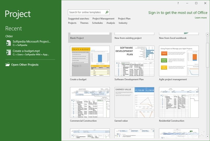MS Office Project Professional 2016